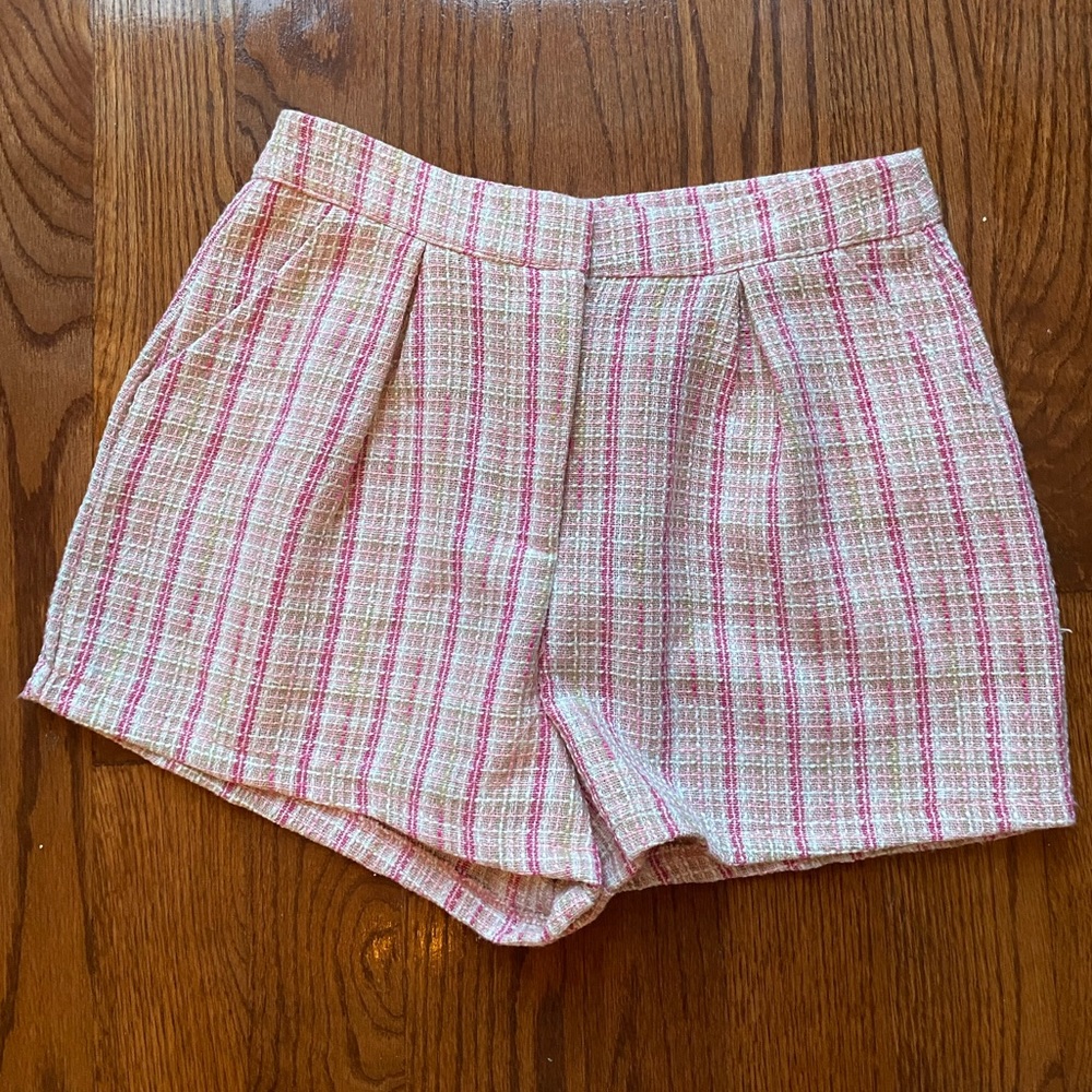 Tweed Shorts BooHoo NWT